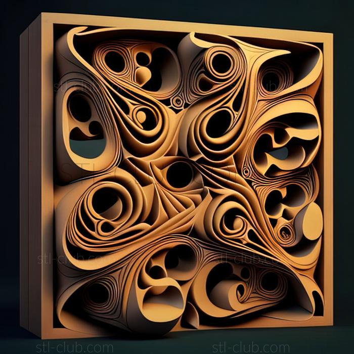 3D model st caustics (STL)